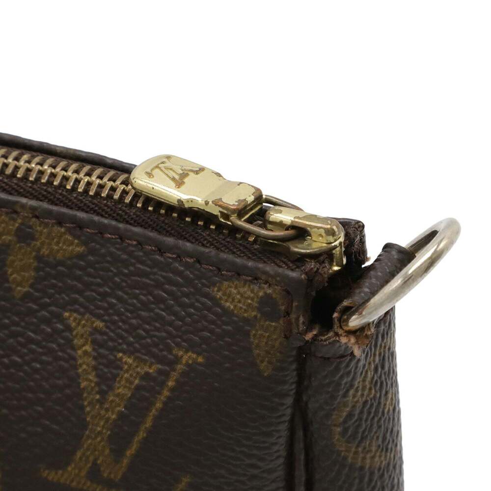 LOUIS VUITTON Authentic Brown Monogram Pochette Pouch - Picture 6 of 9